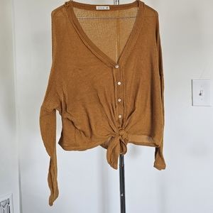 Fall Button up - lightweight- Medium